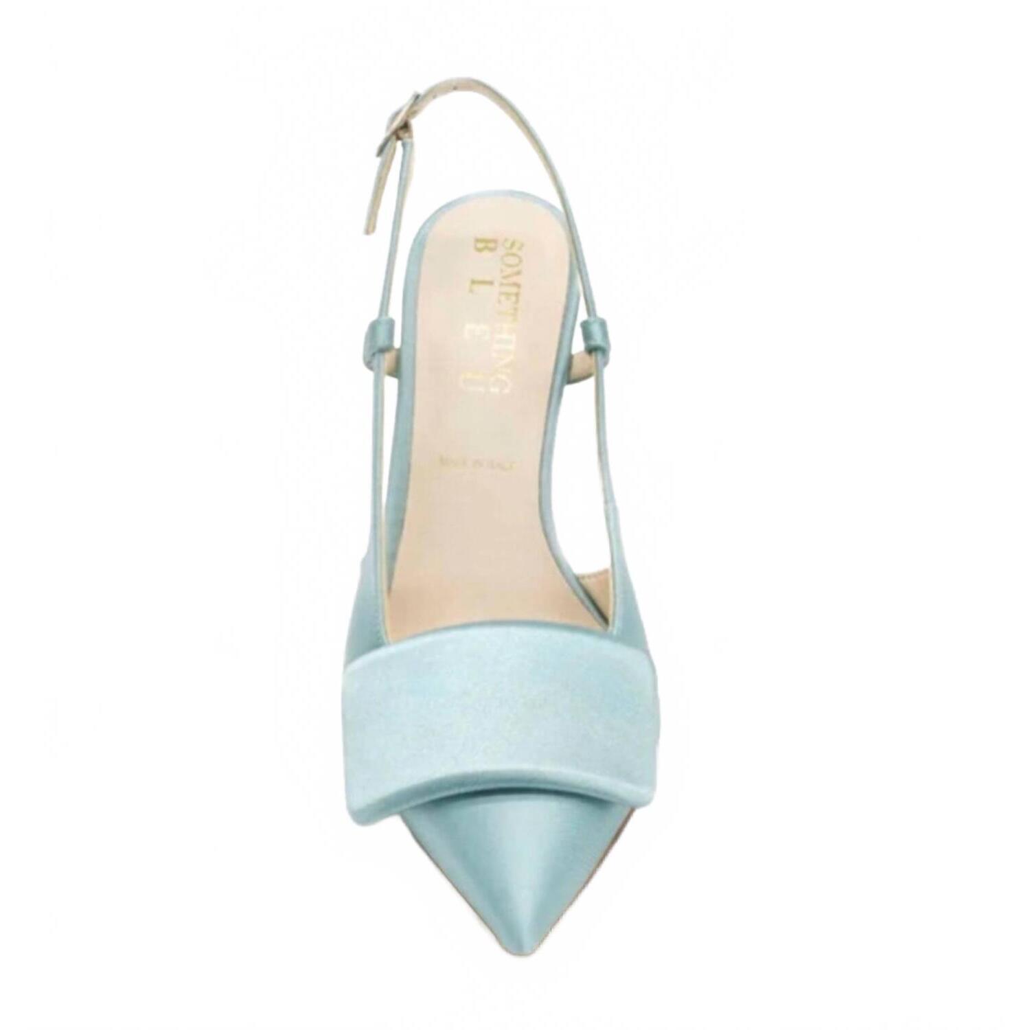 New Something Bleu Women's Halen Slingback Pumps In Light Blue — image 3 of 3